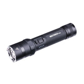 NEXTORCH P84 LED police flashlight beam 370m for long-range patrol visibility.
