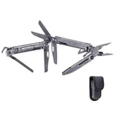 NEXTORCH Pioneer multitool with stone-washed finish for rugged outdoor tasks.