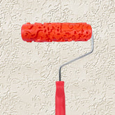 Nichiyo 7'' texture roller pattern print for walls adds tactile depth and visual interest.
