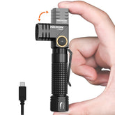 NICRON L74 Mini with magnetic tail-cap for hands-free tasks on metal surfaces.