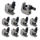 NIDAYE beam clamp with UNC 3/8-16 rod fitting for secure beam attachments.