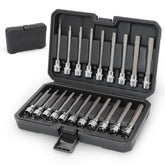 NIKI MOTORSPORTS extra-long hex sockets provide deep reach for hard-to-reach bolts.