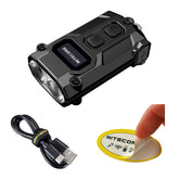 Nitecore TINI 3 on keychain with 600-lumen beam for everyday carry