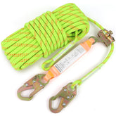 NIUSIDA rope harness 50ft anti-fall rope for safer roof work and inspections.