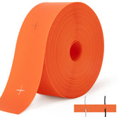 Nkiy Quen orange perforated strip for drywall cable management and easy identification.