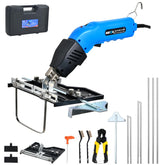 NLBFOU electric hot knife big groover in action for precise foam grooves.