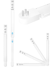 NLMRXI electric outlet extender vertical 22-34in behind furniture keeps cords tidy