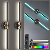 NoeiiT battery wall sconce with 360 rotate arms for customizable ambient lighting.