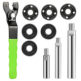 Nophike angle grinder extension shaft with three rods for tight spaces.