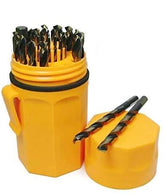 Norseman 46962 drill set with orange case for hard metal drilling.