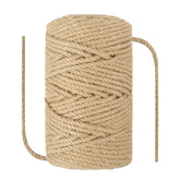 NorthPada 1/4 in sisal rope in natural color for versatile indoor and outdoor tasks.