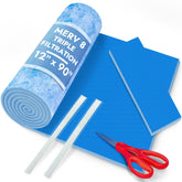 Northwest Enterprises cut-to-size floor vent filter roll shown for versatile vent fit and DIY use.