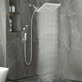 Nottia 12inch rainfall shower head delivers wide spa-like coverage.