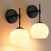 NOVCAND battery wall sconce set of 2, unboxed, for versatile cordless lighting.