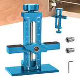 Nowcamp 3-in-1 jig blue base enables stable cabinet mounting.