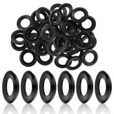 Nuanchu external lamp holder gasket in black protects outdoor sockets.