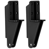 Nuanchu screen door closer bracket in black, 4.125-inch length, for smooth operation