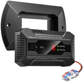NULETO RV Dual LP/CO Alarm front view—compact 2-in-1 detector for RV safety.