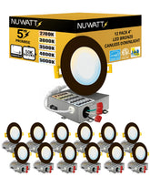 NUWATT 4 inch ultra-thin downlight close-up showing slim profile and clean finish