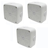 NVRTTRR plastic junction box rainproof outdoor enclosure protects wiring connections.
