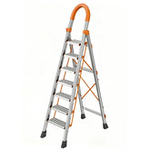 NYtoll 7-Step Folding Ladder offers compact access for attic storage and light DIY tasks.