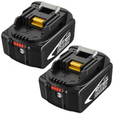 Nyveyoo 18V battery pack with LED indicator for quick charge awareness.
