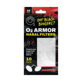 O2 Armor nose filter for welding captures dust for cleaner breathing
