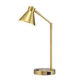 O'Bright Astrum base shows durable metal construction for lasting bedside lighting.