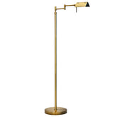 O'Bright dimmable LED pharmacy floor lamp angled view for precise task lighting.