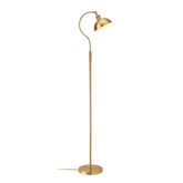 O’Bright Heritage banker’s floor lamp with tilt shade enables precise task lighting