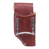 Occidental Leather 2-in-1 tool and hammer holder on belt for organized gear.