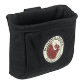 Occidental Leather clip-on pouch on belt for quick fastener access.