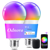 Odnora Smart Bulb color changing living room mood lighting