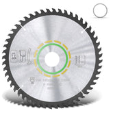 OEM home 48-tooth upgraded blade top view for precise cuts across woods