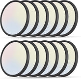 OFFIY 12-inch LED flush mount close-to-ceiling panel for a clean hallway look