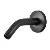 OFFO shower arm 6in ORB bronze wall-mount for durable bathroom upgrades