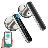 OFFTV fingerprint door lock front view enables quick access