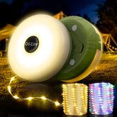 OGERY 2-pack camping string lights, 32.8 ft, ideal for outdoor ambiance and easy setup.