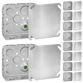 OHLECTRIC 4x4 junction box front view showing a clean, professional enclosure.