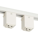 OHLECTRIC NT-327W outlet adapter on H-type rail for added power access.