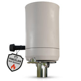 OHLECTRIC porcelain 3-way socket with turn knob for vintage lamps and heat resistance