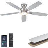 Ohniyou 52in fan with light and remote for living room ambiance and efficiency