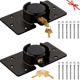 OIHYA van door lock with puck body offers rugged protection for your cargo.