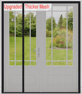 Okayavo reversible magnetic screen with left-right opening for easy access and light airflow.
