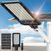 OKPRO 12000W solar street light front view brightens large outdoor areas