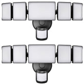 Olafus 130W motion sensor outdoor light with wide coverage for yard illumination