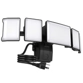 Olafus 130W outdoor flood light delivers powerful exterior illumination for driveways and yards.