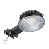 Olafus 170W LED barn light front view with bright, all-weather illumination for outdoor spaces.