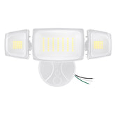Olafus 80W flood light outdoor front view delivers wide, glare-free entry illumination.
