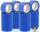 Oleitodh blue painters tape roll 2in x 55yds for clean wall edges